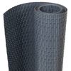 vidaXL altanafsk&aelig;rmning 500x80 cm polyrattan antracitgr&aring;