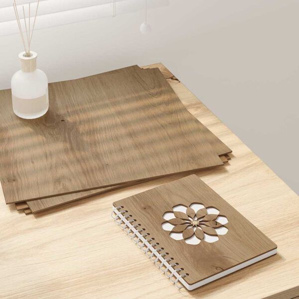 vidaXL Dekor Panels 12 pcs Artisan Egetr&aelig; 30 x 30 x 0,27 cm