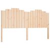 vidaXL sengeg&aelig;rde 186x4x110 cm massivt fyrretr&aelig;