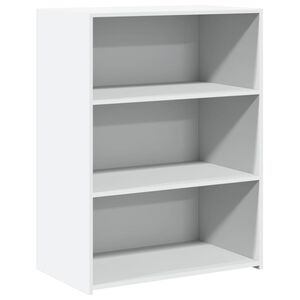 vidaXL reol 70x41x93 cm konstrueret tr&aelig; hvid