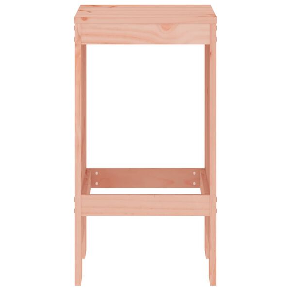 vidaXL barstole 2 stk. 40x36x75 cm massivt douglasgran