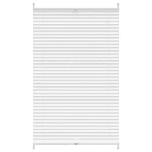 vidaXL plisségardiner 80 x 100 cm hvid