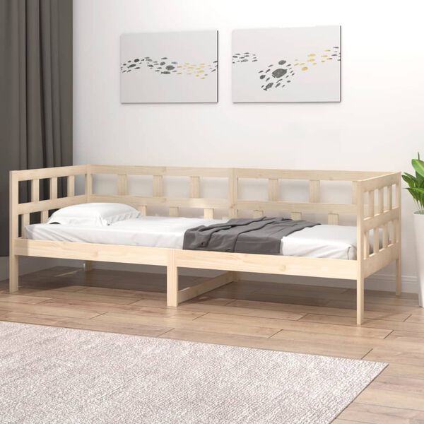 vidaXL daybed 80x200 cm massivt fyrretr&aelig;