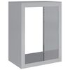 vidaXL br&aelig;ndestativ 60x40x80 cm galvaniseret st&aring;l