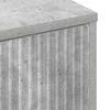 vidaXL Sideboard Beton Gr&aring; 69,5 x 33 x 82 cm Konstrueret tr&aelig;