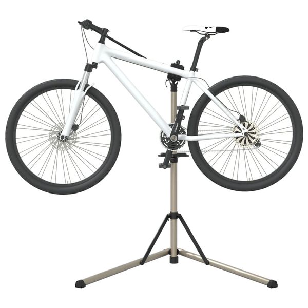 vidaXL reparationsstativ til cykler 102-160 cm foldbart aluminium