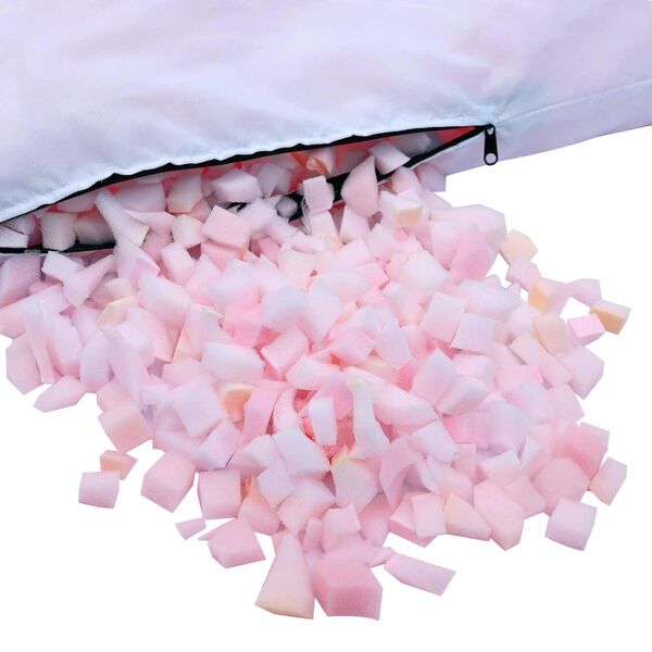 vidaXL Skr&aelig;llet skumfyld Lyser&oslash;d 5 kg Polyurethan