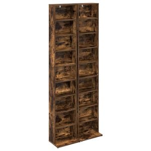 vidaXL CD Skab 2 stk. R&oslash;get eg 33 x 23,5 x 175 cm Konstrueret tr&aelig;
