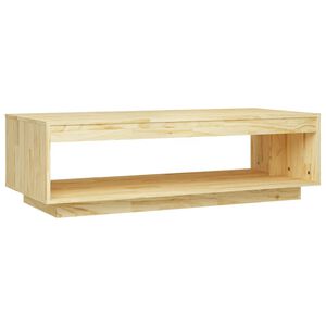 vidaXL sofabord 110x50x33,5 cm massivt fyrretr&aelig;