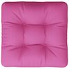 vidaxL pallehynde 50x50x12 cm stof pink
