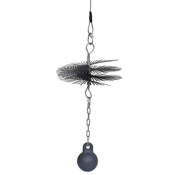 vidaXL rund skorstenskost diameter 25 cm