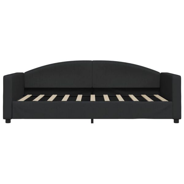 vidaXL daybed 90x190 cm stof sort