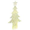 vidaXL Juletr&aelig; 240 LED'er Varm hvid 181 cm PET