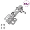 vidaXL H&aelig;ngsel 12 stk. Nikkel 139 x 64,1 x 10 mm Jern