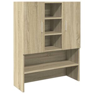 vidaXL badev&aelig;relsesskab 70,5x24x90 cm sonoma-eg