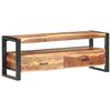 vidaXL tv-skab 120x35x45 cm massivt tr&aelig; med honningfarvet finish