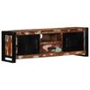 vidaXL tv-bord 100x30x35 cm massivt genbrugstr&aelig;