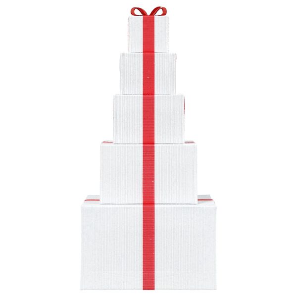 vidaXL Juledekoration gaveæske 250 LED'er varm hvid