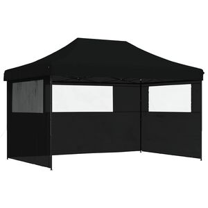 vidaXL Party Tent Sort 292 x 440 x 315 cm Oxford stof