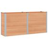 vidaXL H&oslash;jbed Brun 200 x 50 x 91 cm alu.