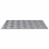 vidaXL Trappe Tread 4 stk. 60 x 50 cm S&oslash;lv Aluminium Rektangul&aelig;r