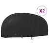 vidaXL motorcykelovertr&aelig;k 2 stk. 220x95x110 cm 210D oxfordstof