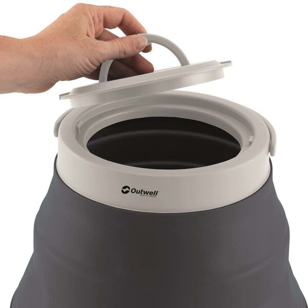 Outwell sammenklappelig vanddunk 12 l bl&aring;sort