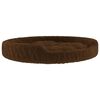 vidaXL hundeseng 110x90x23 cm plys brun