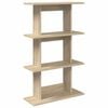 vidaXL V&aelig;ghylde V&aelig;gmonteret Sonoma-eg 56 x 20 x 90 cm Konstrueret tr&aelig;