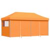 vidaXL Party Tent Orange 292 x 580 x 315 cm Oxford stof