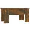 vidaXL sofabord 79x49x41 cm konstrueret tr&aelig; r&oslash;get egetr&aelig;