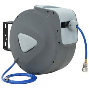 vidaXL automatisk luftslangetromle 1/4" 30 m