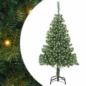 vidaXL Juletr&aelig; Gr&oslash;n 180 cm PVC