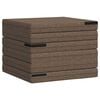 vidaXL Samlebar Sofa Seng 70 x 67 x 48 cm Gr&aring;brun