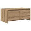 vidaXL Sofabord Artisan-eg 90 x 50 x 41.5 cm Konstrueret tr&aelig;