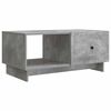 vidaXL Sofabord Betongr&aring; 90 x 50 x 40 cm Konstrueret tr&aelig;