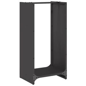 vidaXL br&aelig;ndestativ 40x30x80 cm koldvalset st&aring;l sort
