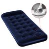 Bestway luftmadras med velourtop og indbygget luftpumpe 185x76x28 cm