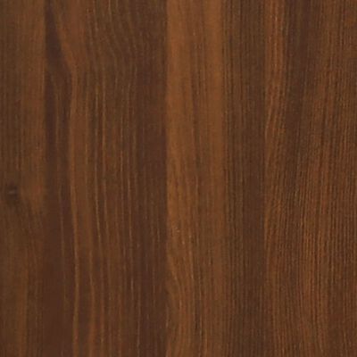 vidaXL væghængt klapbord 100x60x56cm konstrueret træ brun egetræsfarve