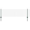 vidaXL Svejsede tr&aring;dhegn med stolper 50 x 0,6 m PVC-belagt st&aring;l Gr&oslash;n