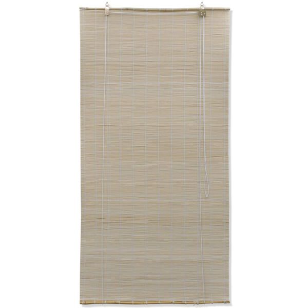 vidaXL rullegardiner 2 stk. 120x160 cm naturlig bambus