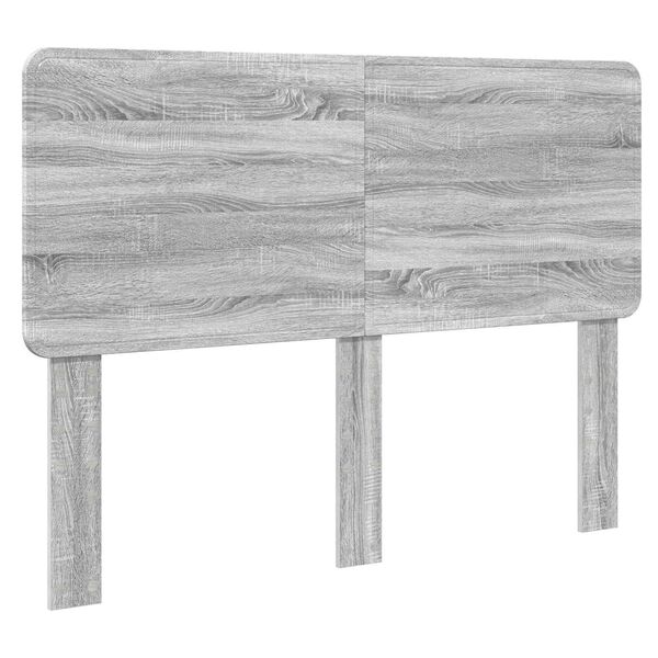 vidaXL Hovedg&aelig;rde Gr&aring; Sonoma 160 cm Konstrueret tr&aelig;