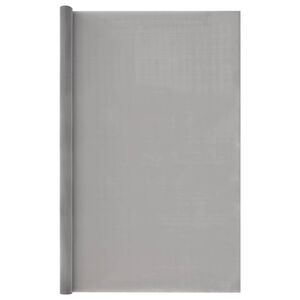 vidaXL Netsk&aelig;rm 120 x 1000 cm 120 Mesh Rustfrit st&aring;l 201 S&oslash;lv