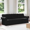 vidaXL Sofa Sort Samlede dimensioner: 245 x 82 x 80 cm (B x D x H)