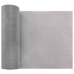 vidaXL Netsk&aelig;rm 20 x 2000 cm 60 Mesh Rustfrit st&aring;l 201 S&oslash;lv