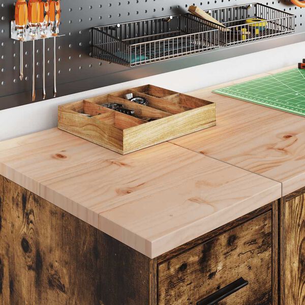 vidaXL skabe til garagen konstrueret træ røget egetræsfarve