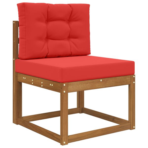 vidaXL Udend&oslash;rs Sofa Pude 2 pcs R&oslash;d Polyester