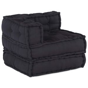 vidaXL Modulssofa Enhed Stof Antracit 210 x 70 x 56 cm