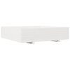 vidaXL plantekasse 100x100x26,5 cm massivt fyrretr&aelig; hvid