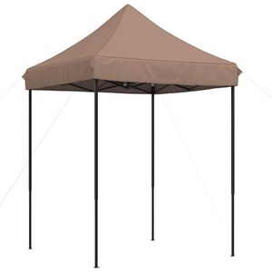 vidaXL Party Tent 200 x 200 x 306 cm Brun Oxford stof